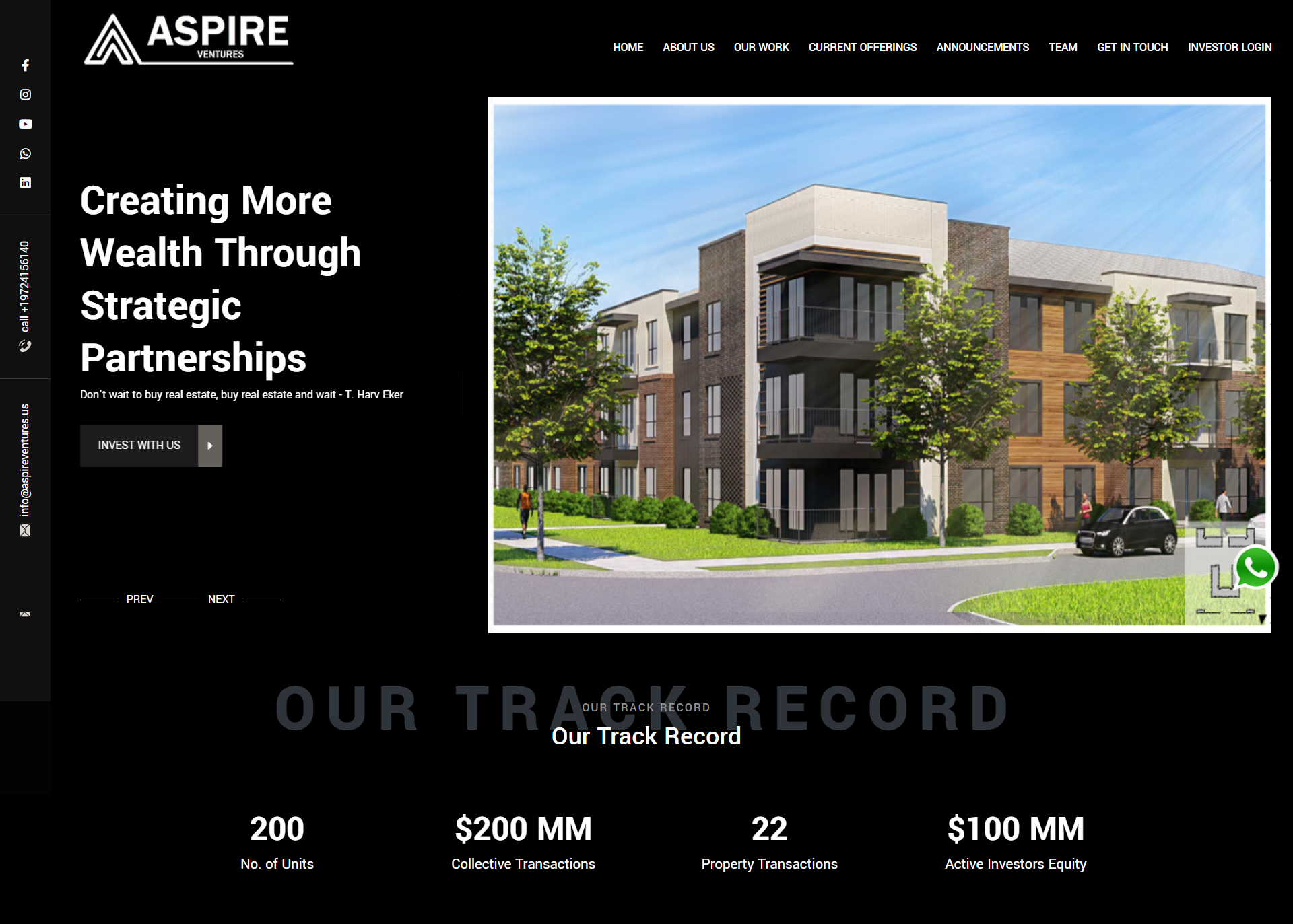 Aspireventures.us - aspire ventures website by iGRAND IT